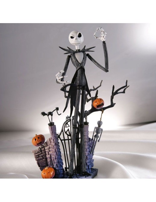 Kaiyodo Legacy of Revoltech LR-058 The Nightmare Before Christmas Jack Skellington Glow in the Dark Version