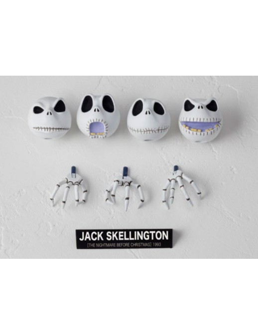 Kaiyodo Legacy of Revoltech LR-058 The Nightmare Before Christmas Jack Skellington Glow in the Dark Version