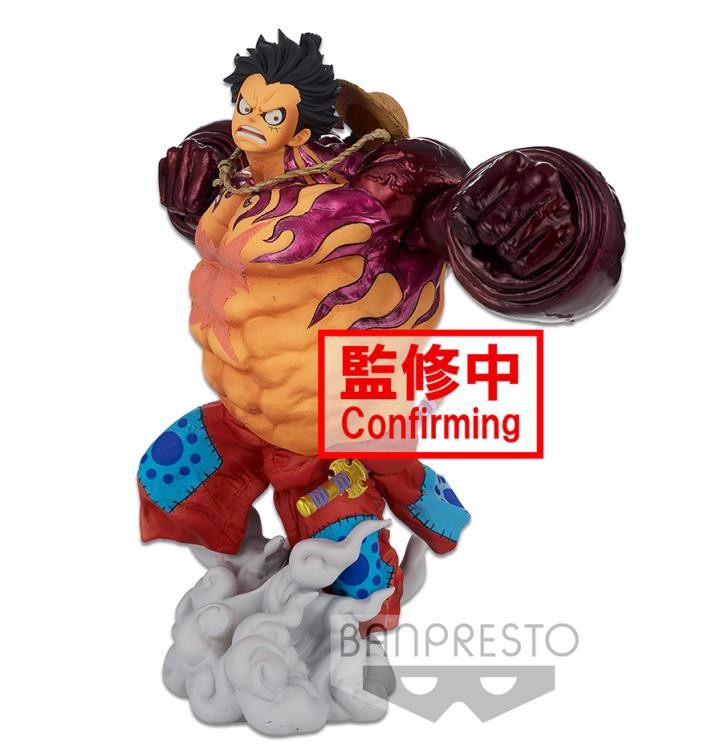 BANPRESTO SUPER MASTER STARS PIECE ONE PIECE MONKEY D. LUFFY GEAR 4TH THE BRUSH