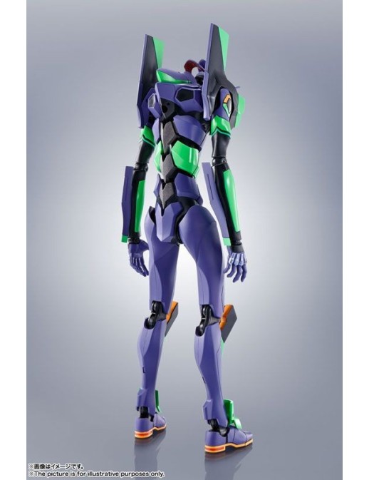 Bandai Robot Damashi Rebuild of Evangelion Unit-01 & Spear of Cassius Renewal Color Edition