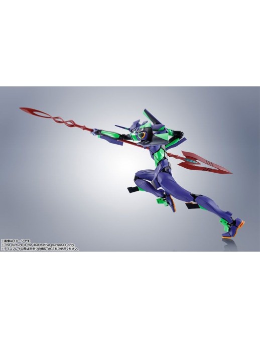 Bandai Robot Damashi Rebuild of Evangelion Unit-01 & Spear of Cassius Renewal Color Edition