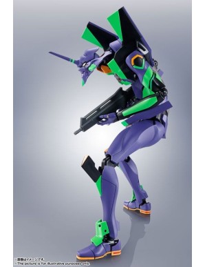Bandai Robot Damashi Rebuild of Evangelion Unit-01 & Spear of Cassius Renewal Color Edition