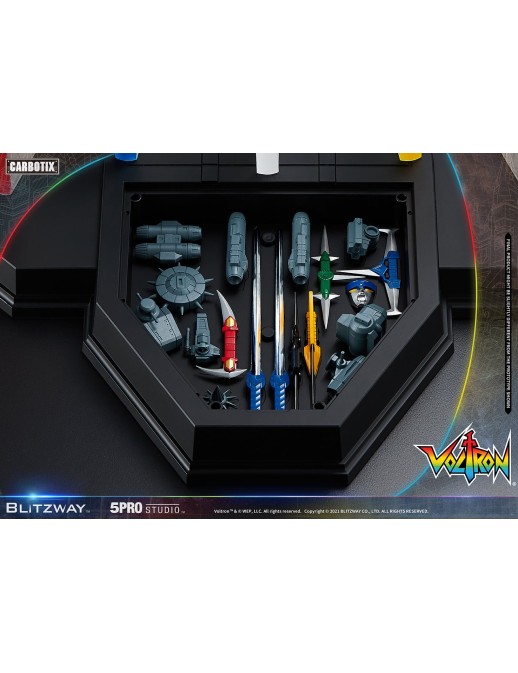 5PRO Studio Carbotix Hybrid Carbon Action Figure Series CX-004 Defender of the Universe Voltron