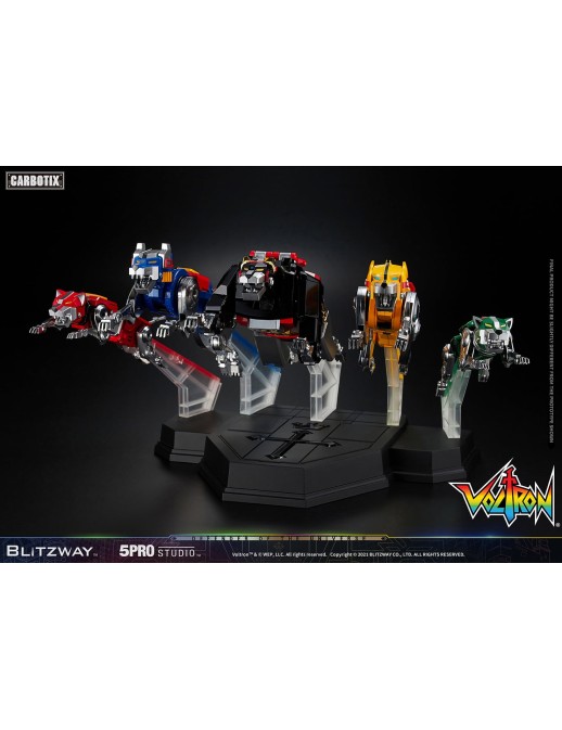 5PRO Studio Carbotix Hybrid Carbon Action Figure Series CX-004 Defender of the Universe Voltron