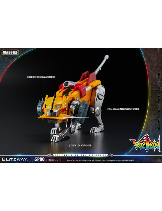 5PRO Studio Carbotix Hybrid Carbon Action Figure Series CX-004 Defender of the Universe Voltron