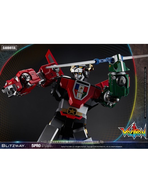 5PRO Studio Carbotix Hybrid Carbon Action Figure Series CX-004 Defender of the Universe Voltron