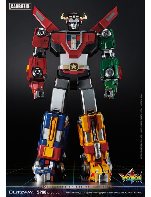 5PRO Studio Carbotix Hybrid Carbon Action Figure Series CX-004 Defender of the Universe Voltron