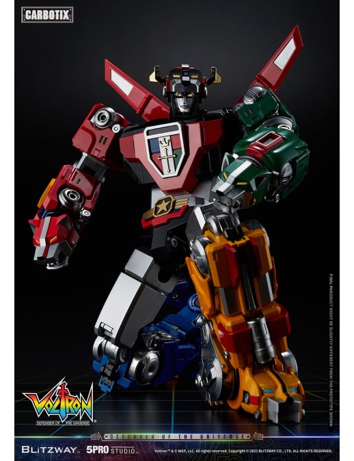 5PRO Studio Carbotix Hybrid Carbon Action Figure Series CX-004 Defender of the Universe Voltron