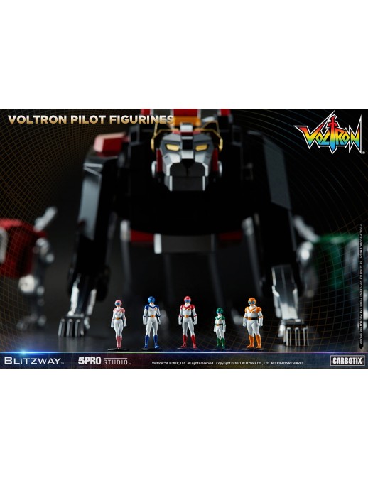 5PRO Studio Carbotix Hybrid Carbon Action Figure Series CX-004 Defender of the Universe Voltron