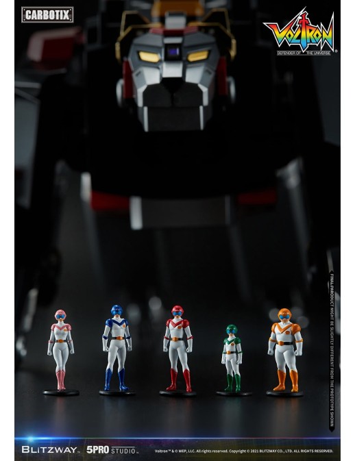 5PRO Studio Carbotix Hybrid Carbon Action Figure Series CX-004 Defender of the Universe Voltron