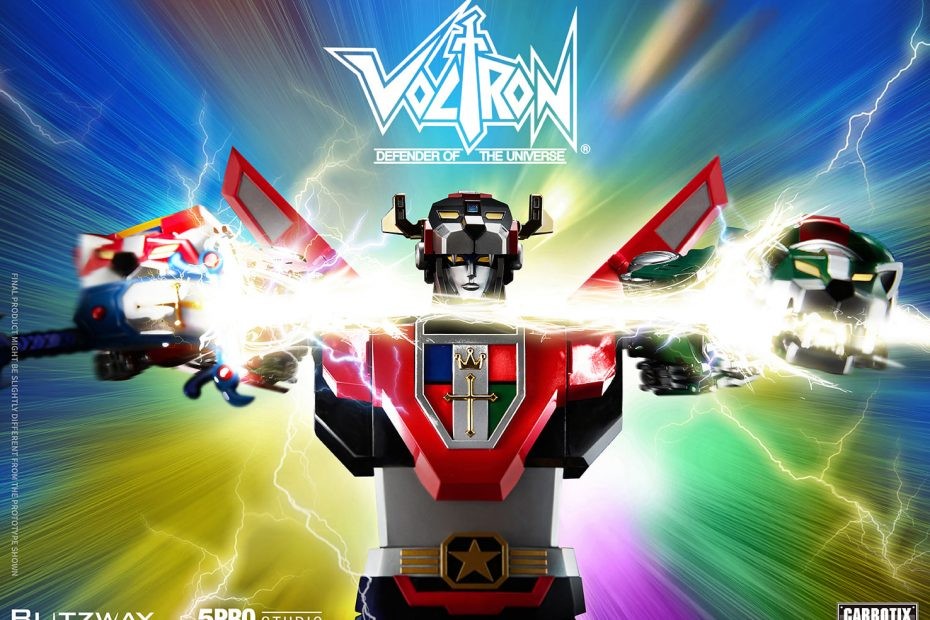 5PRO STUDIO BLITZWAY CARBOTIX HYBRID CARBON ACTION FIGURE SERIES CX-004 DEFENDER OF THE UNIVERSE VOLTRON BLITZWAY