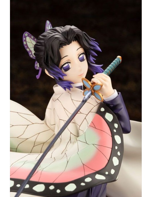 Kotobukiya ARTFX J Demon Slayer Kimetsu No Yaiba Shinobu Kocho Bonus Edition