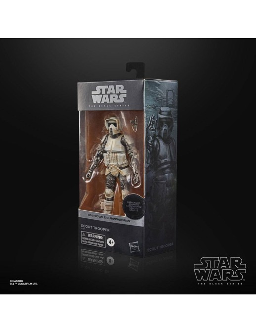 Hasbro Star Wars The Black Series Scout Trooper Carbonized