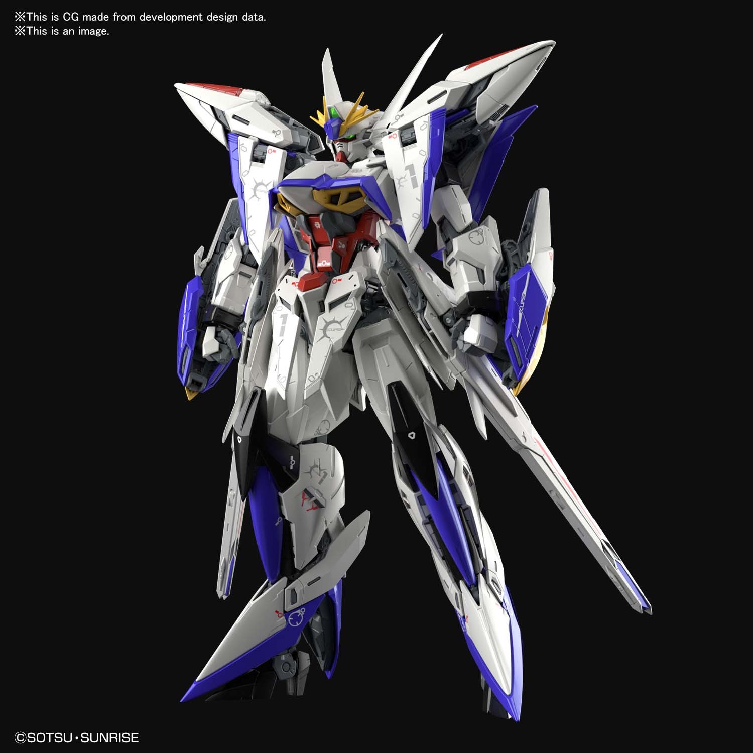 BANDAI MASTER GRADE MG 1/100 MOBILE SUIT GUNDAM MVF-X08 ECLIPSE GUNDAM