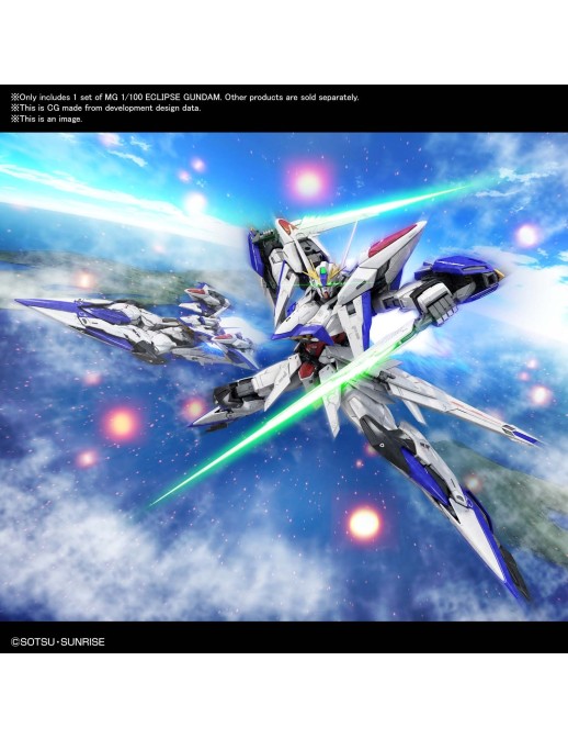 Bandai Master Grade MG 1/100 Mobile Suit Gundam MVF-X08 Eclipse Gundam