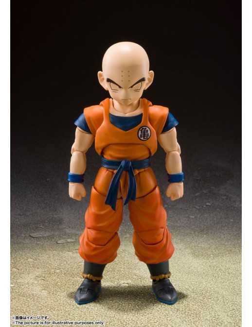 Bandai S.H. Figuarts Dragon Ball Z Krillin Strongest Man on Earth