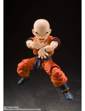 Bandai S.H. Figuarts Dragon Ball Z Krillin Strongest Man on Earth