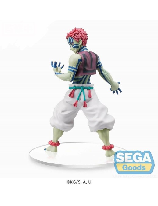 Sega Super Premium Figure Demon Slayer Kimetsu no Yaiba Akaza