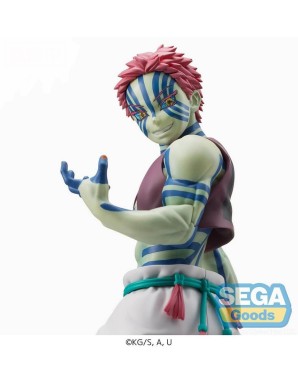 Sega Super Premium Figure Demon Slayer Kimetsu no Yaiba Akaza