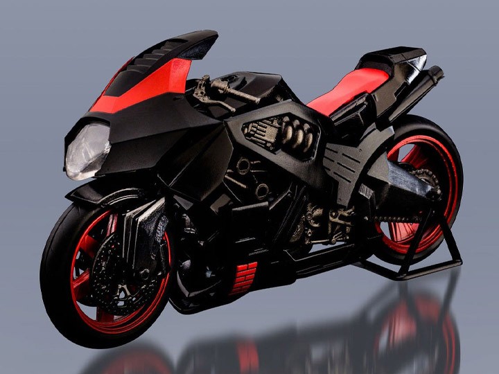 FLAME TOYS MODEL KIT SERIES G.I. JOE SPEED CYCLE