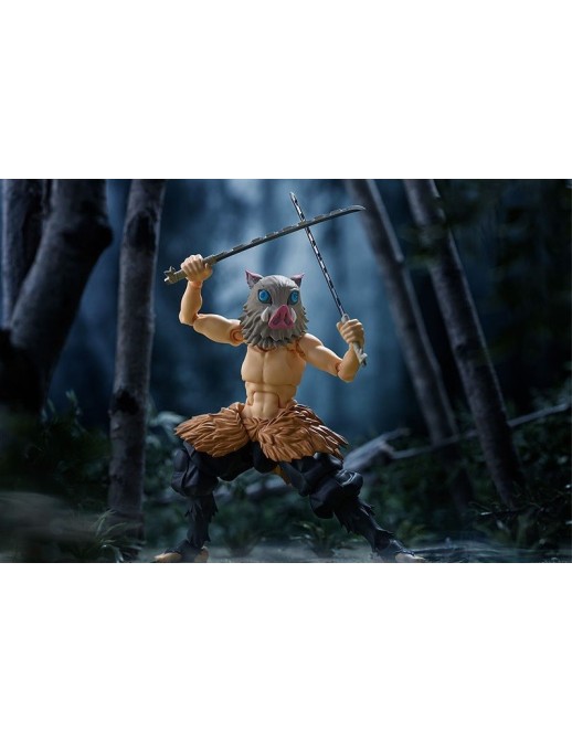 Max Factory Figma Demon Slayer Kimetsu No Yaiba Inosuke Hashibira DX Edition