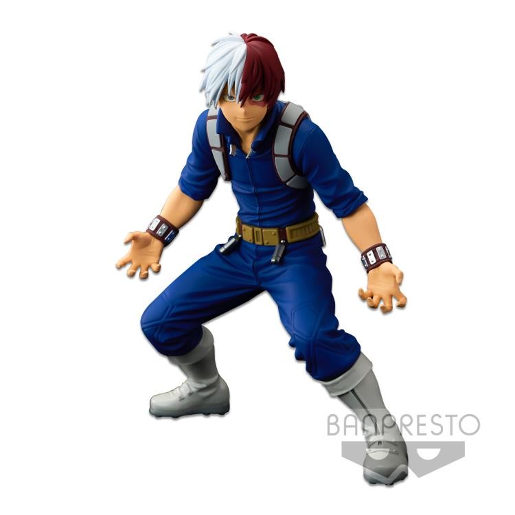 BANPRESTO SUPER MASTER STARS PIECE COLOSSEUM MODELLING MY HERO ACADEMIA SHOTO TODOROKI