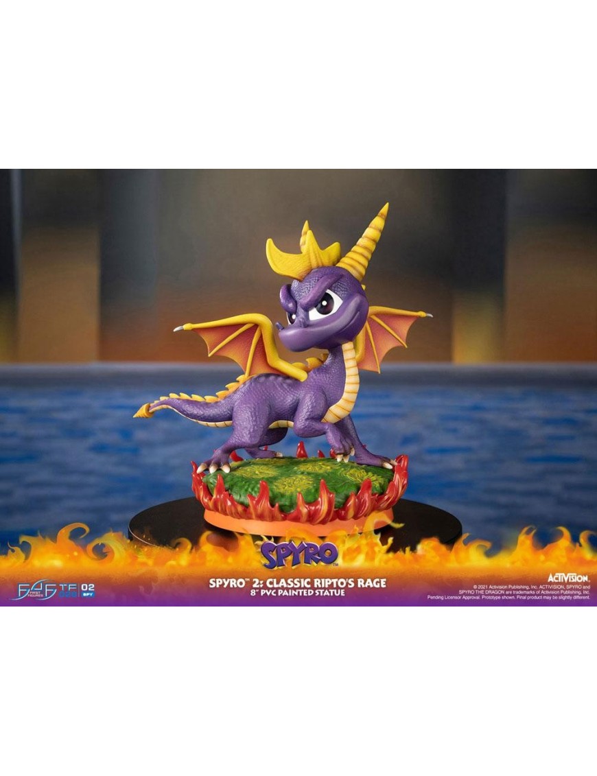 Spyro first online 4 figures pvc