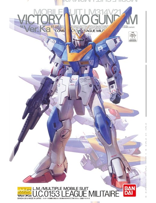 Bandai Master Grade MG 1/100 Mobile Suit Gundam Victory Two Ver. Ka