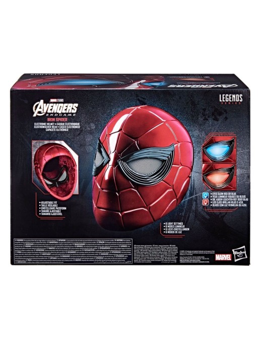 Hasbro Marvel Legends Avengers Endgame Iron Spider Electronic Power Helmet