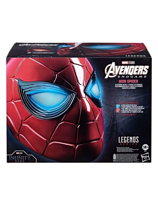 Hasbro Marvel Legends Avengers Endgame Iron Spider Electronic Power Helmet