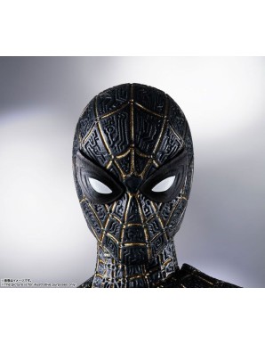 Bandai S.H. Figuarts Spider-Man No Way Home Spider-Man Black & Gold Suit