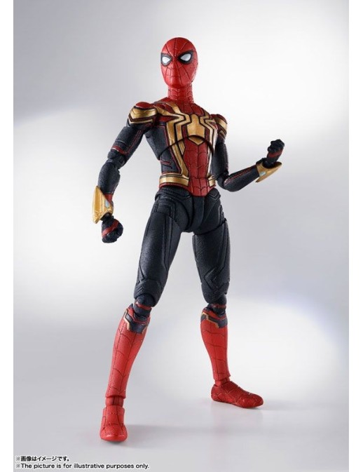copy of Bandai S.H. Figuarts Spider-Man No Way Home Spider-Man Black & Gold Suit