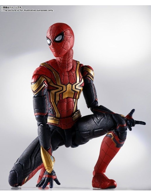 copy of Bandai S.H. Figuarts Spider-Man No Way Home Spider-Man Black & Gold Suit
