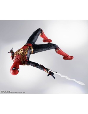 copy of Bandai S.H. Figuarts Spider-Man No Way Home Spider-Man Black & Gold Suit