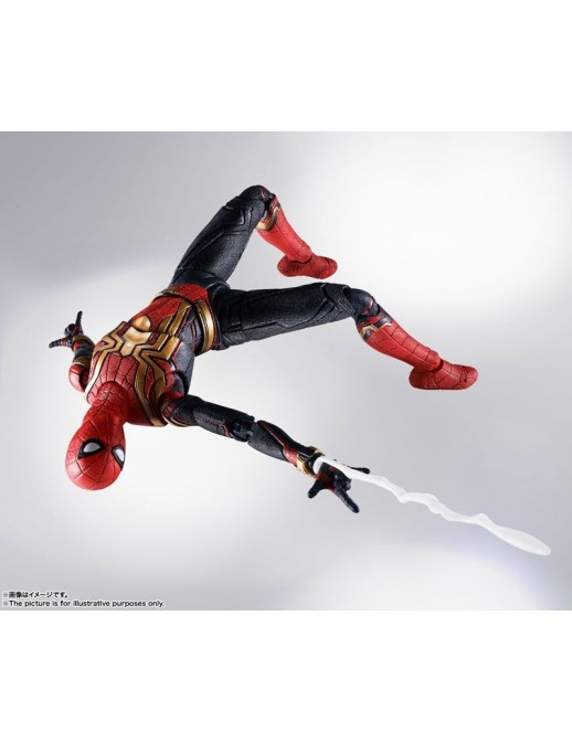 copy of Bandai S.H. Figuarts Spider-Man No Way Home Spider-Man Black & Gold Suit