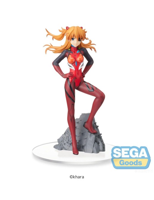 Sega Premium Size Figure Evangelion 3.0+1.0 Thrice Upon a Time Asuka Langley