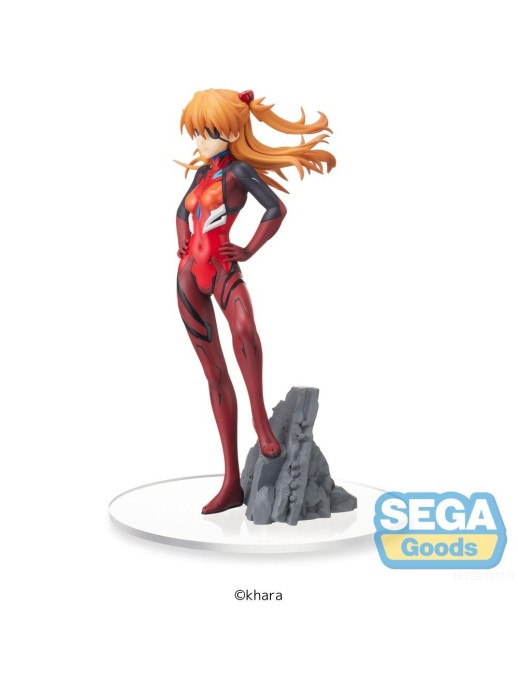 Sega Premium Size Figure Evangelion 3.0+1.0 Thrice Upon a Time Asuka Langley