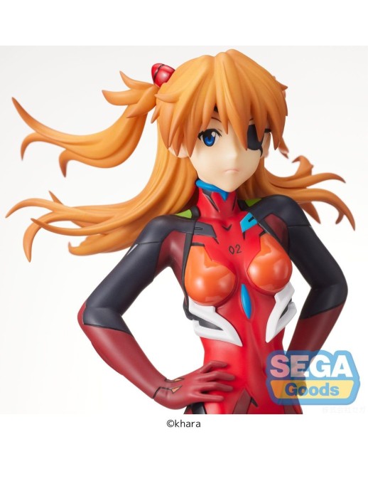 Sega Premium Size Figure Evangelion 3.0+1.0 Thrice Upon a Time Asuka Langley
