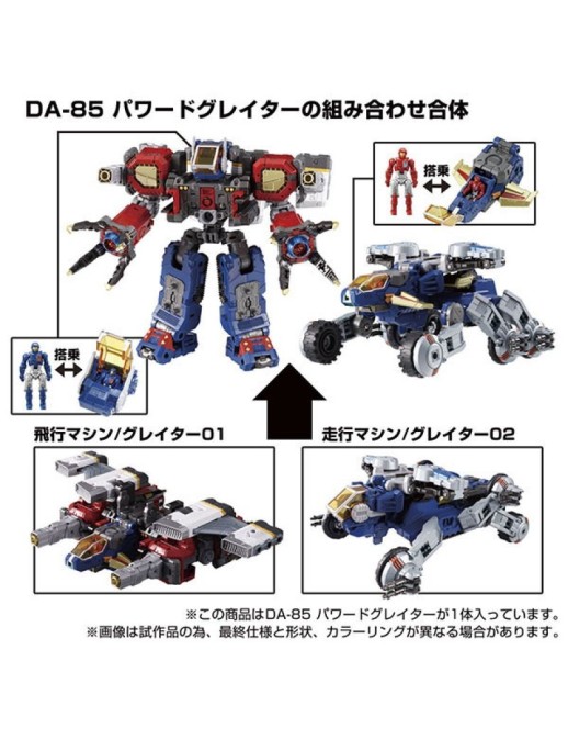 Takara Tomy Diaclone Reboot DA-85 Power Grater