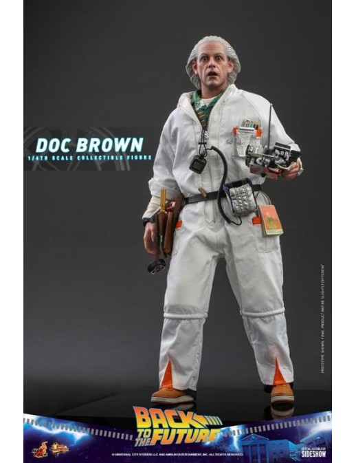 Hot Toys Back To The Future Doc Brown Action Figure