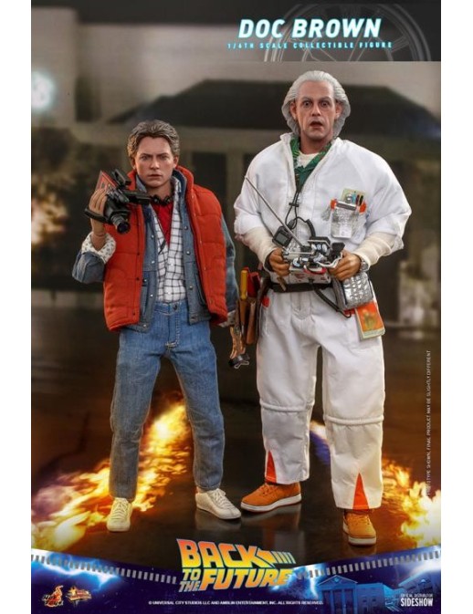 Hot Toys Back To The Future Doc Brown Action Figure