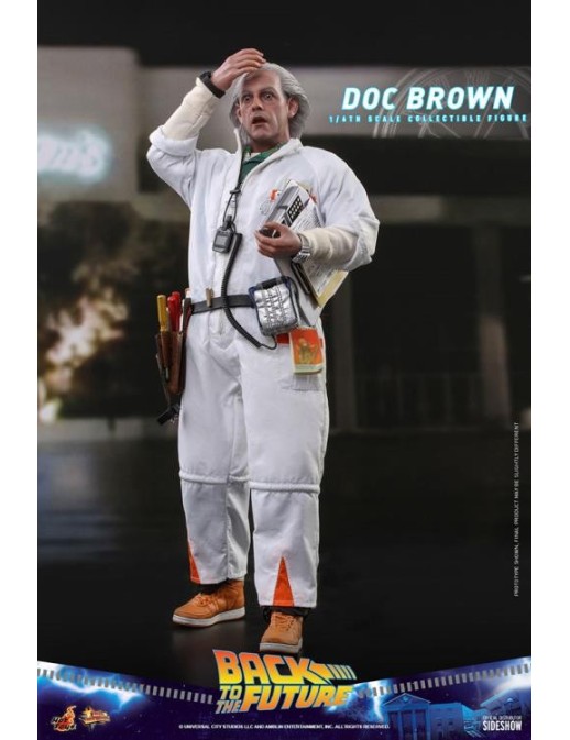 Hot Toys Back To The Future Doc Brown Action Figure
