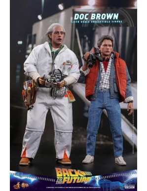 Hot Toys Back To The Future Doc Brown Action Figure