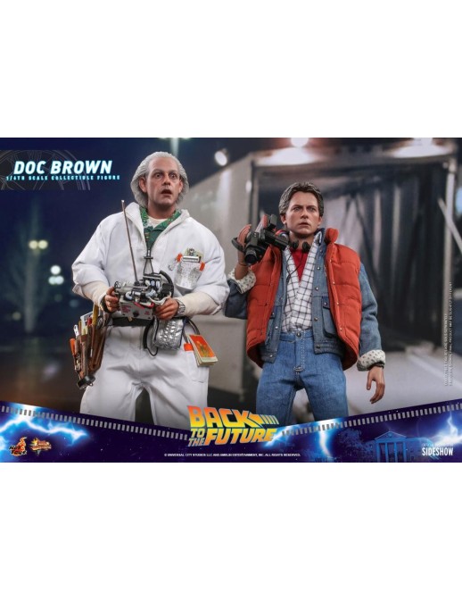 Hot Toys Back To The Future Doc Brown Action Figure