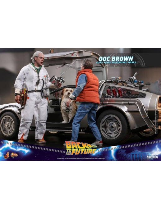 Hot Toys Back To The Future Doc Brown Action Figure