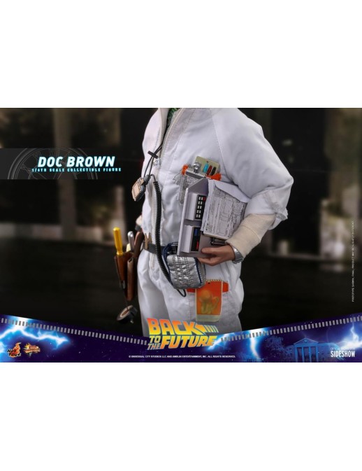 Hot Toys Back To The Future Doc Brown Action Figure