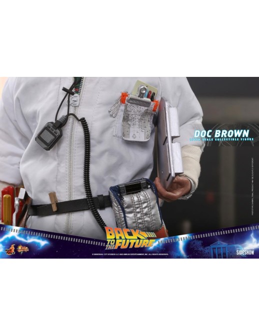 Hot Toys Back To The Future Doc Brown Action Figure
