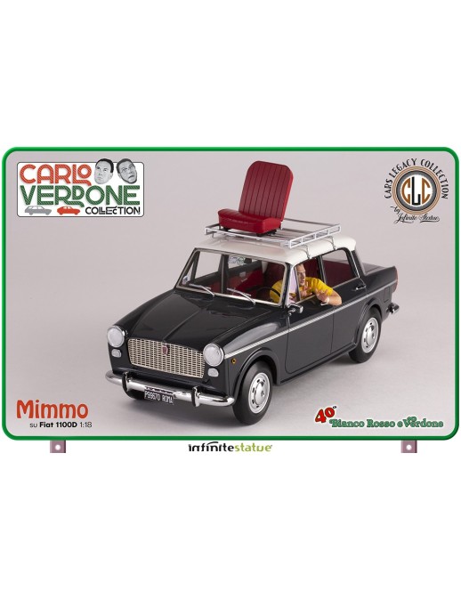 Infinite Statue Cars Legacy Collection Mimmo su Fiat 1100