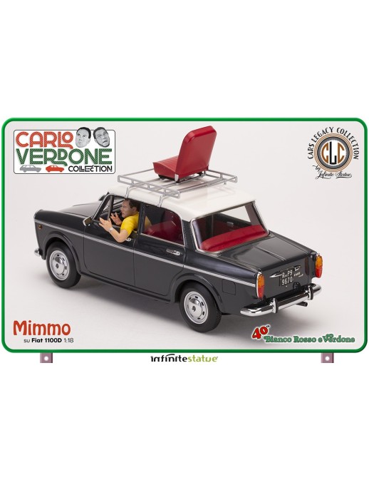 Infinite Statue Cars Legacy Collection Mimmo su Fiat 1100