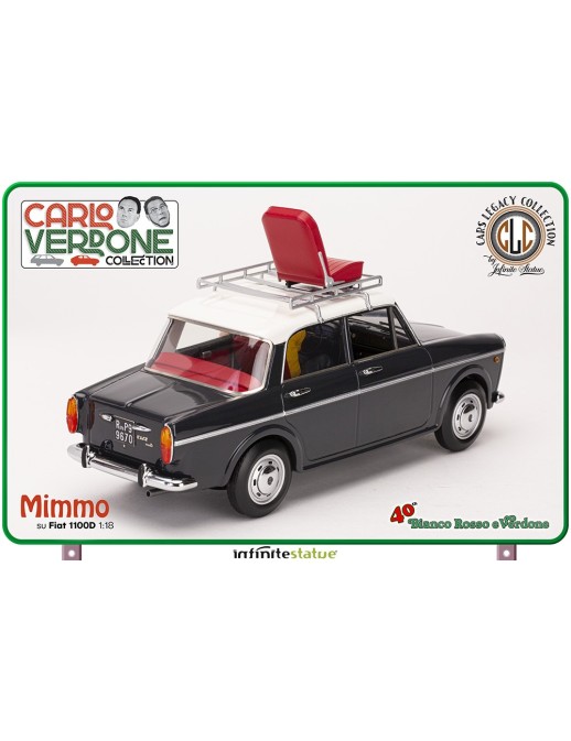 Infinite Statue Cars Legacy Collection Mimmo su Fiat 1100